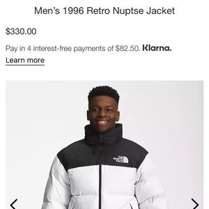 The North Face Nuptse 700 White
